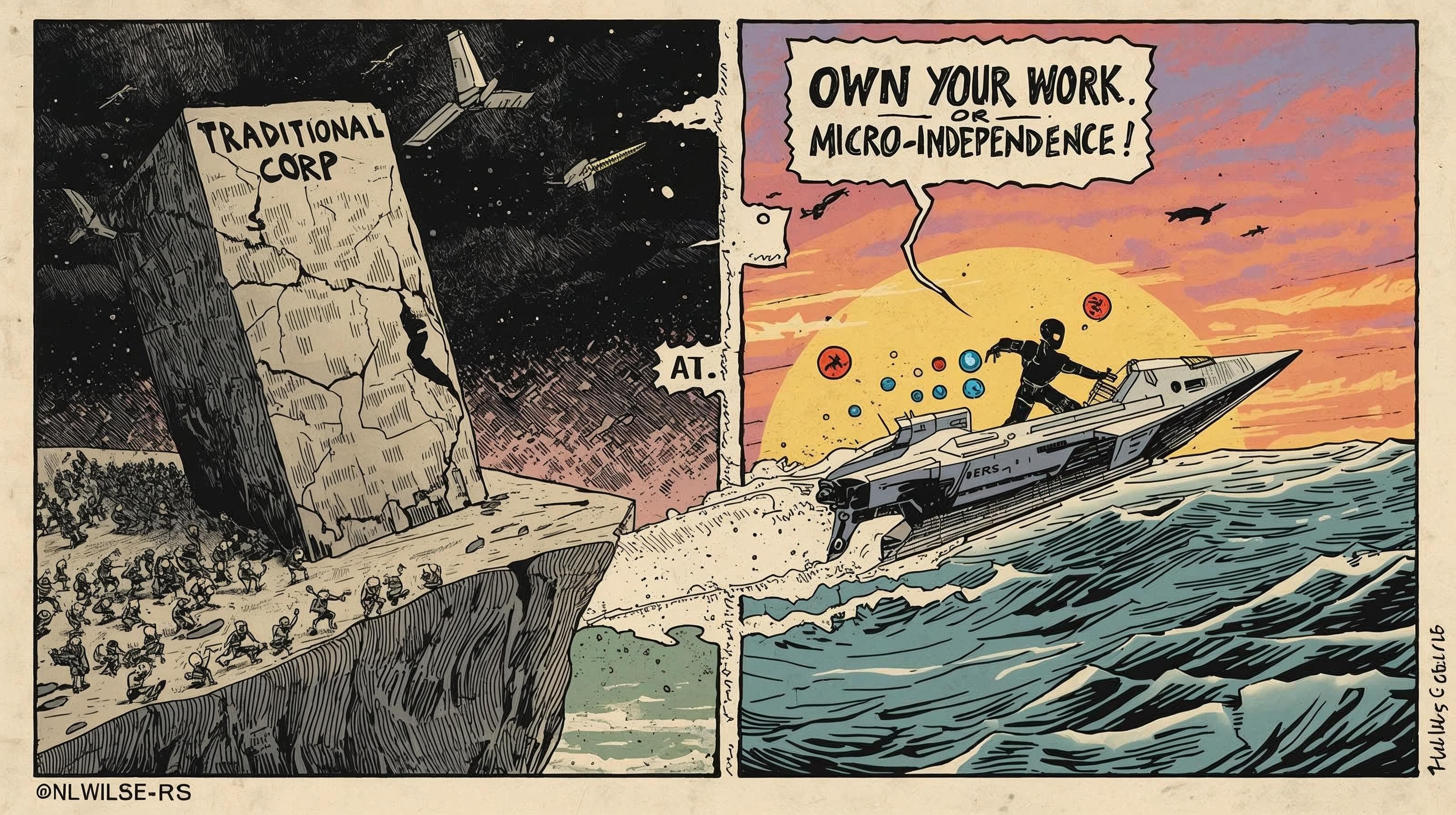 会社に依存せず生きる。マイクロ起業で「個の力」を最大化する