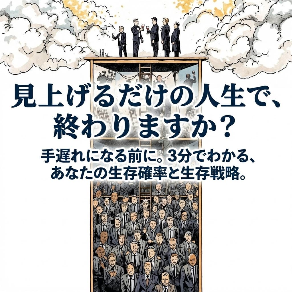 見上げるだけの人生で、終わりますか? - 生存階級診断